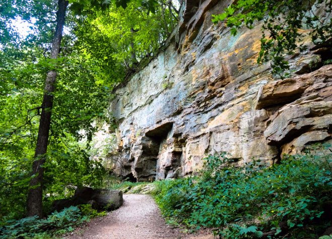 Wildcat Den State Park, Iowa, USA